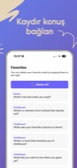AI Chat screenshot in Türkçe