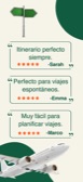 Travel screenshot in Español